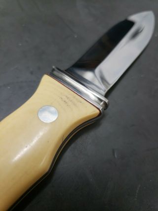 Vintage A.  G.  RUSSELL Sting 1977 Ivory Micarta Handle 7