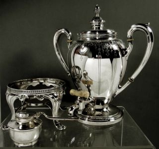 Dominick & Haff Sterling Tea Set c1900 - 78 Ounces 8