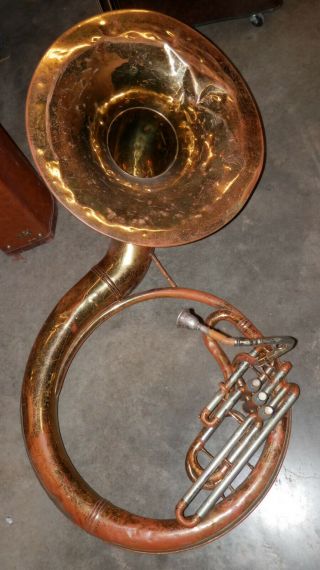 Vintage Ek Blessing Usa Eb Brass Sousaphone