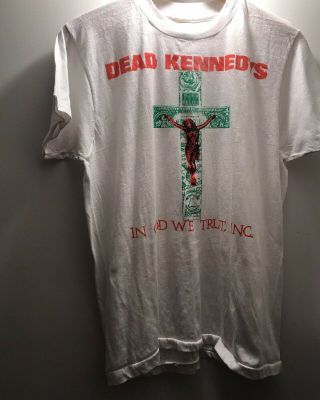 Dead Kennedys Vintage T Shirt 1980 