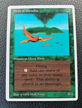 Vintage Magic | MTG Summer Magic Birds of Paradise, 3