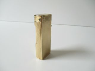 Rare vintage solid 9ct gold Dunhill Rollagas Lighter 2