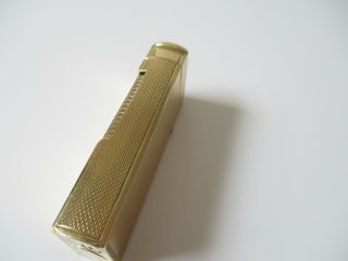 Rare vintage solid 9ct gold Dunhill Rollagas Lighter 9