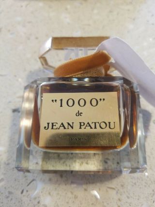 Vintage Jean Patou 1000 Extrait Baccarat