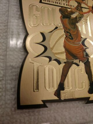 Michael Jordan 1997 - 98 Skybox Premium Golden Touch Rare Die Cut 6