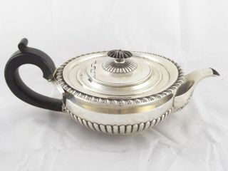 Quality Antique Victorian Solid Sterling Silver Teapot London 1892 520 G