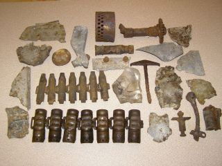 Rare Ww Ii Ww2 Fragments Of The German Fighter Fw - 190 A7 From Kurland