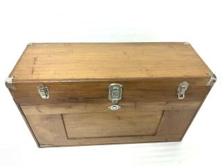 Vintage Antique H Gerstner & Sons Machinist Tool Box Chest 11 Drawers 4