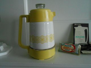 RARE Vintage Corning Ware 8 Cup Automatic Coffee Pot Percolator 8
