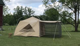 Vintage Canvas Eureka Tent (space 10)