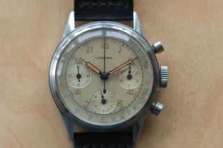 Concord,  Early Waterproof Valjoux 72 Vintage Chronograph