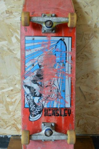 Matt Hensley Vintage Skateboard H - Street Not A Reissue