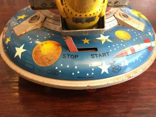 ASC Flying Space Saucer RARE Tin Toy 6