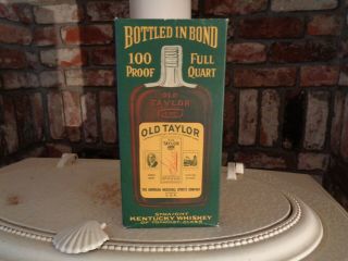 1917 Old Taylor Medical Whiskey Quart.  Prohibition,  Very Rare.