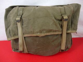 Post - Wwii Usmc Marine Corps M1941 Od Green Knapsack Or Lower Combat Pack - 
