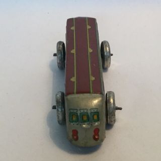 Vintage Tin Litho Windup Train Mini Cars made in Japan circa 1930’s 5