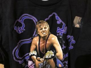 WWF OWEN HART T - SHIRT VINTAGE TSHIRT HART FOUNDATION KING OF HARTS WCW WWE 4