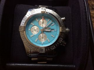 Extremely Rare Breitling Avenger Ii Caribbean Limited Edition