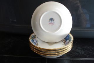 Royal Albert bowls - five - Moonlight Rose 2