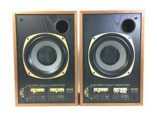 Vintage Tannoy SGM 10B Gold Reference Studio Monitors Pair LOOK 2
