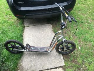Vintage Mongoose Bmx Scooter Large Just Needs To Be Cleaned Up