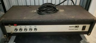 Vintage Sunn Concert Bass Amplifier Head Late 60’s Early 70’s With Distortion