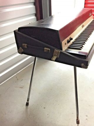 vintage 1972 Fender RHODES 73 Electric Piano Mark - 1 Stage w/ legs & pedal 5