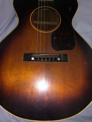 Vintage Gibson Acoustic Small Guitar 1954 11
