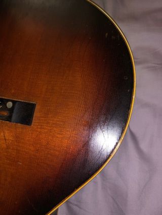 Vintage Gibson Acoustic Small Guitar 1954 9