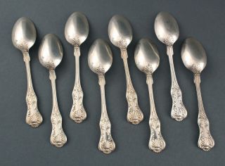 56pc Antique Dominick & Haff Sterling Silver King Pattern Service for 8 Flatware 10