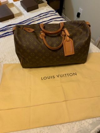 Vintage Louis Vuitton Speedy 35 Lv Monogram For Its Age