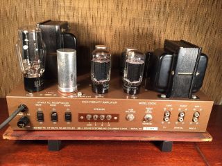 BELL 2200C Vintage Audio Vacuum Tube Amplifier 5