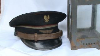 Polish RAILWAY hats with a lamp - SET - VERY RARE - BARGAIN 2