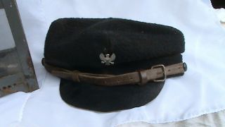 Polish RAILWAY hats with a lamp - SET - VERY RARE - BARGAIN 5
