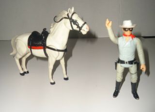 Legend Of The Lone Ranger & Silver Loose & Incomplete Gabriel 1981 Action Figure