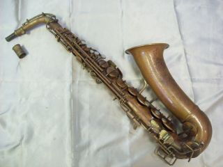 VINTAGE CONN PAN AMERICAN 64M ALTO SAXOPHONE,  CASE 2