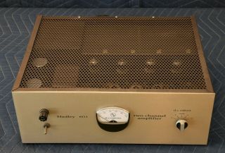 Rare Vintage Hadley 601 Stereo Vaccum Tube Amplifier Fair 3