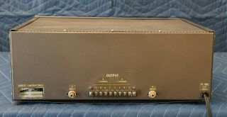 Rare Vintage Hadley 601 Stereo Vaccum Tube Amplifier Fair 6
