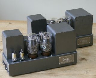 Classic Vintage Quad Ii Valve / Tube Amplifiers,  Serviced,  Boxed,  Ship Worldwide