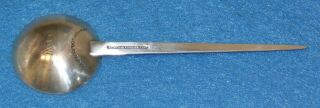 1940 York World’s Fair TIFFANY &CO STERLING SOUVENIR SPOON Trylon Perisphere 4