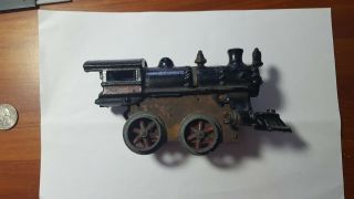 Antique Toy Metal Train Engine