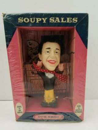 1965 Vintage Soupy Sales Doll By Sunshine Doll Co Box Rare 60s