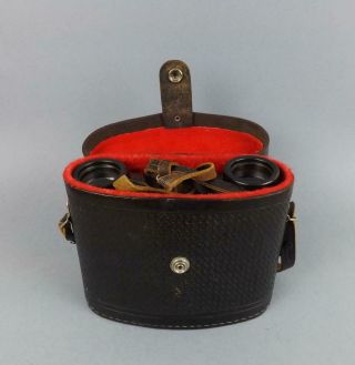 Old USSR Russian Soviet BPC 5 8X30 Binocular in Leather Case circa 1984 8