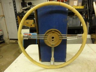 Vintage Pontiac Banjo Steering Wheel 1941 1942 1943 1944 1945 1946 1947 1948
