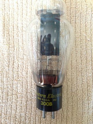 Vintage Western Electric 300b Tubes (price For Quantity Of Two)