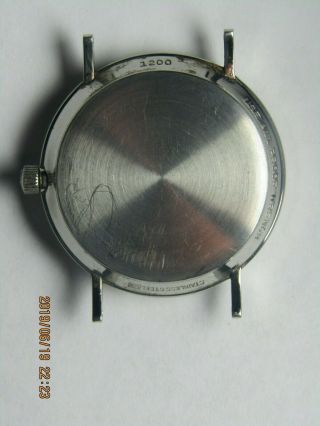 Vintage Men ' s Longines Admiral Automatic watch for parts/repair 410 8