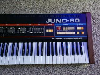 Roland Juno 60 Keyboard Vintage Analog Polyphonic Synthesizer Serviced MIDI 2