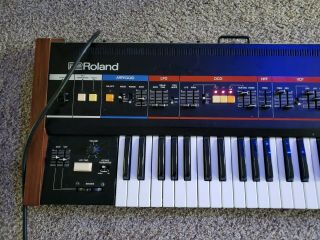Roland Juno 60 Keyboard Vintage Analog Polyphonic Synthesizer Serviced MIDI 3