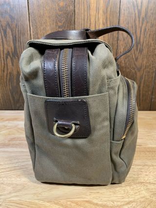 Filson Vintage Quality Padded Computer Briefcase Bag 258 - YKK Zippers 4