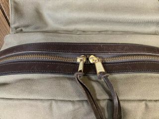 Filson Vintage Quality Padded Computer Briefcase Bag 258 - YKK Zippers 8